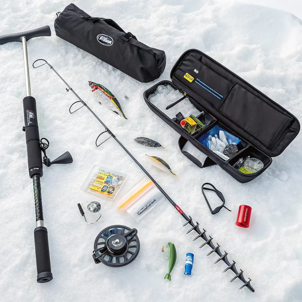 Professional ice fishing gear